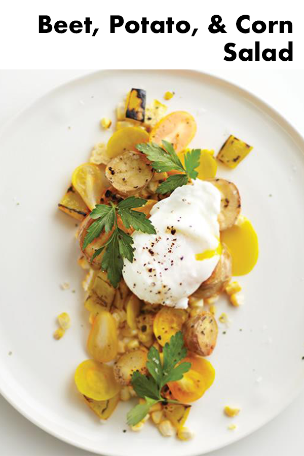 This salad was inspired by the color YELLOW!