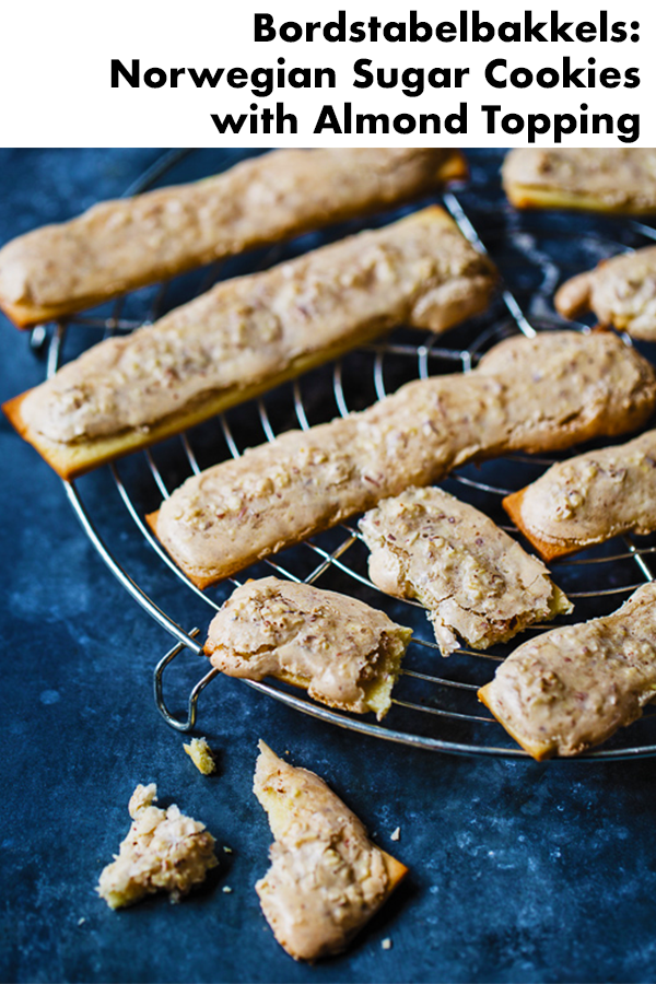 Bordstabelbakkels—I know quite a mouthful —which translates to table stack cookies. I really don't know why they are called that. They don't look like tables. Maybe the leg of a table?