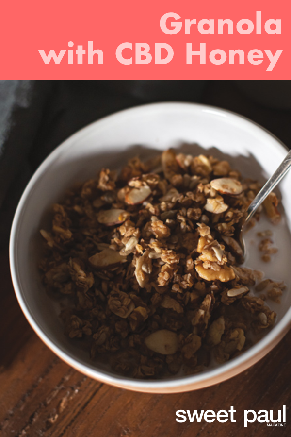 If you have your health, you can manage most anything. Making my own granola with Kitchen Toke Hemp Honey means I can get all the comfort I need and also calm my stress and anxiety about the current times we’re living in. I’m feeding my endocannabinoid system with all the CBD packed in our honey, which also means helping with any inflammation or sleep issues.