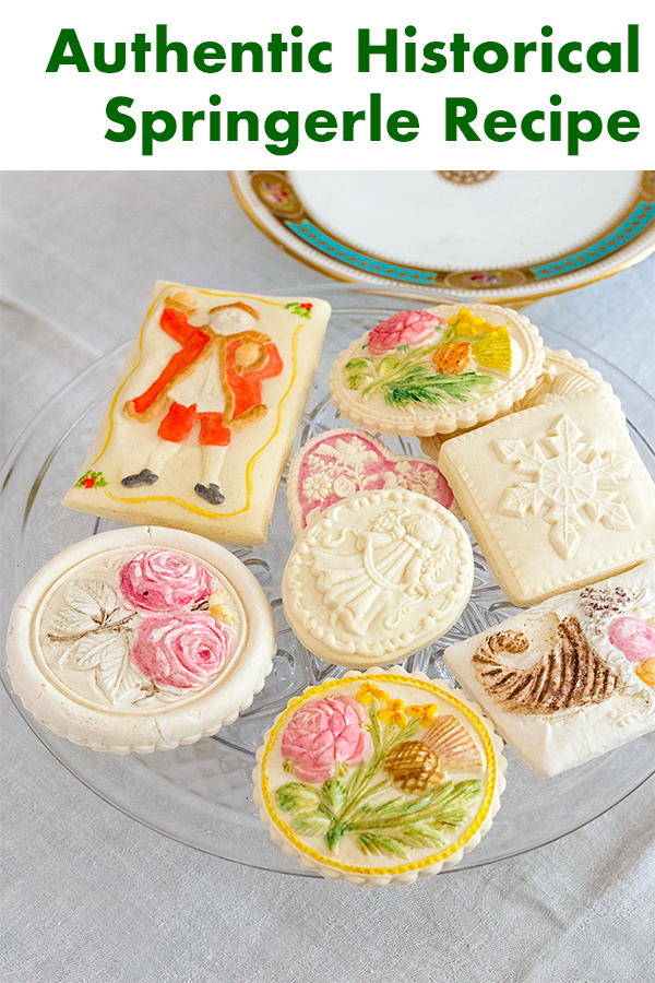 Share in this 500-year-old holiday cookie tradition courtesy of our friends at the Genesee Country Village and Museum. Not only is the flavor simple and wonderful, but the combination of the stunning molds used to make the forms of the cookies and the hand-painted details makes each cookie a work of art!