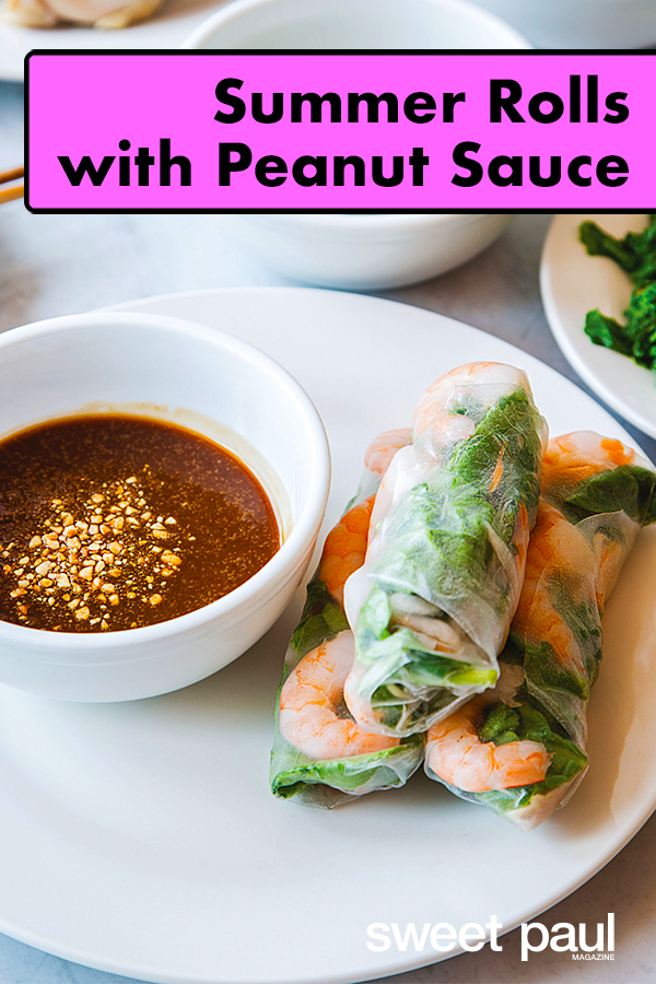 Nhi Mundy of Bà & Me in Mountaindale, New York, shares her fabulous summer rolls recipe with us! OMG, the peanut sauce is to die for... I love it on french fries!