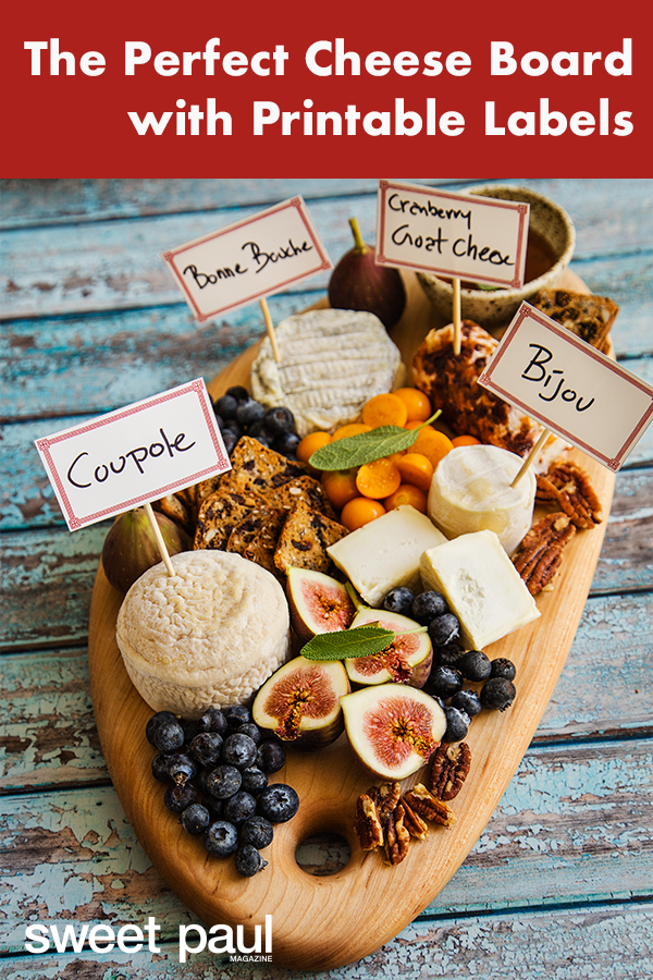 There are not really any rules when it comes to creating the perfect cheeseboard. We have created these lovely rustic labels for you. They can be used to identify the cheeses on the cheese board, or you can even use them as gift tags.