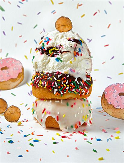 Dana Cree's Donut Ice Cream