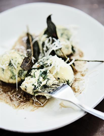 Spinach Ricotta Malfatti
