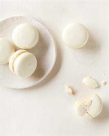 Lemon Tea Ganache Macarons