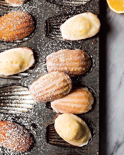 Fresh Lemon Madeleines from The Cookie Book by Rebecca Firth