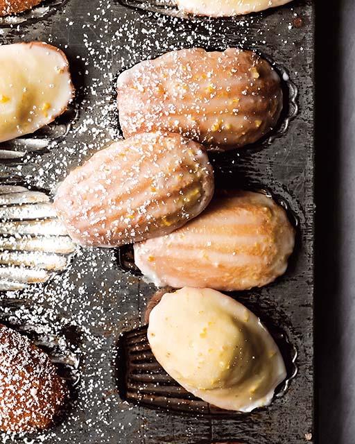 Fresh Lemon Madeleines from The Cookie Book by Rebecca Firth