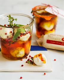 Honeyed Goat Cheese with Herbs