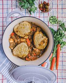 South African Lamb Stew with Dumplings by Xoli Ngcoza