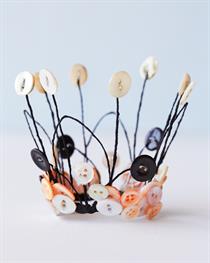 DIY Button Tiara