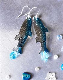DIY Earrings Made From Fishing Lures