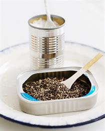 Tin Can Salt & Pepper Dishes