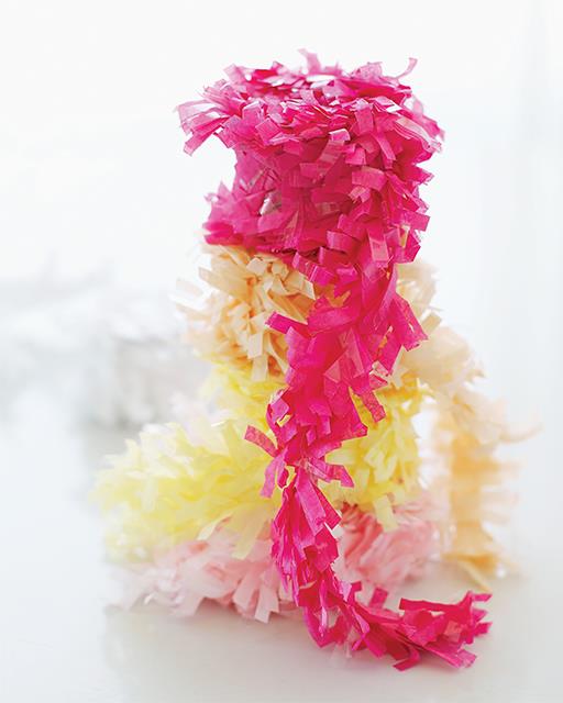 Piñata Made From An Ikea Paper Pendant Lamp