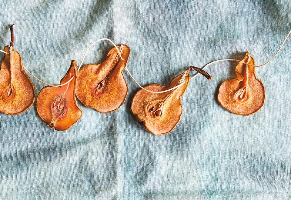 Dried Pear DIY Bunting