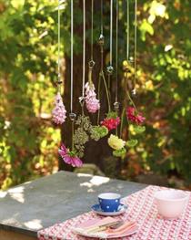 Hanging Flower Table Decoration