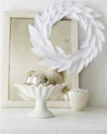 Paper Christmas Wreath