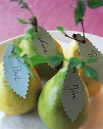 Pear Place Cards