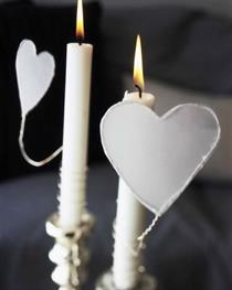 Candle Heart Decor