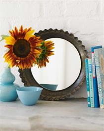 Metal Tin Mirror