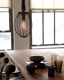 Upcycled Whisk Lamp